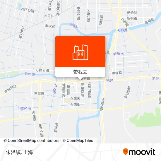 朱泾镇地图