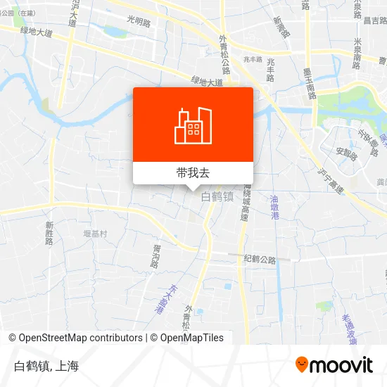 白鹤镇地图