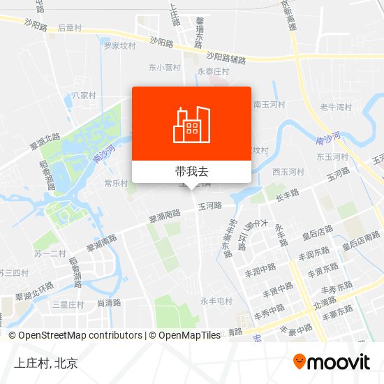 上庄村地图