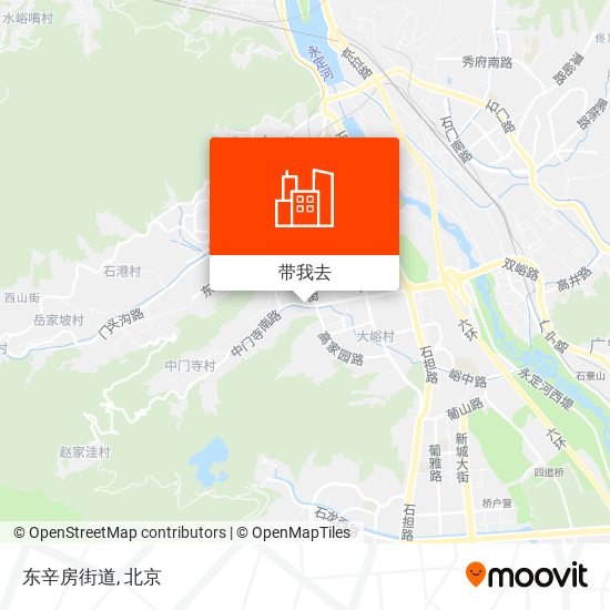 东辛房街道地图