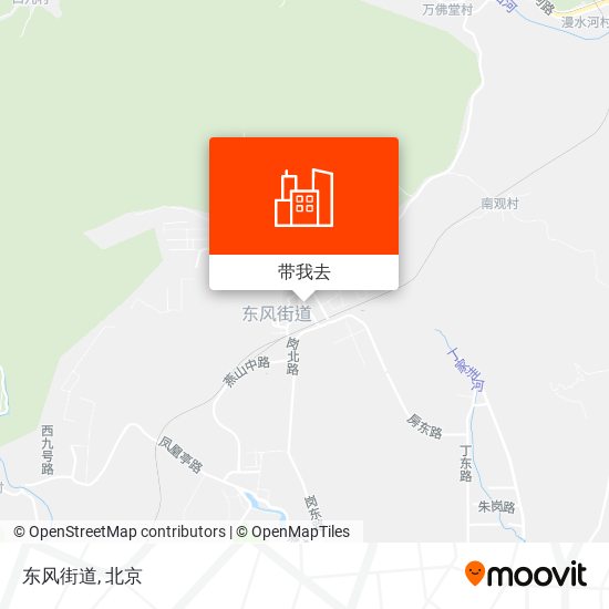 东风街道地图