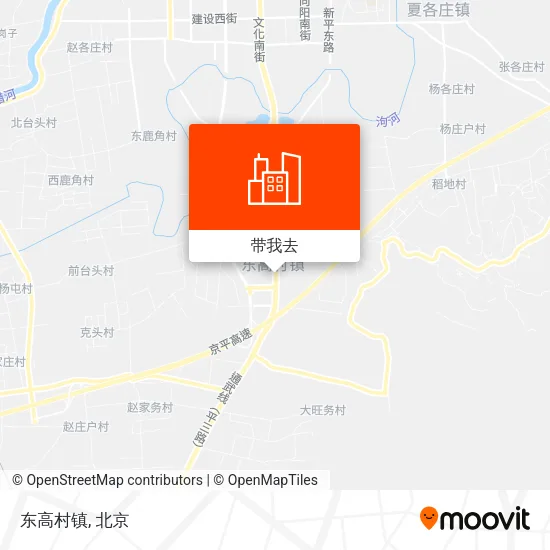 东高村镇地图