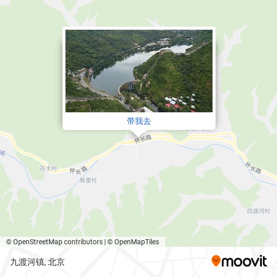 九渡河镇地图