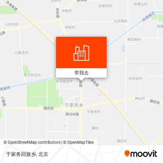于家务回族乡地图