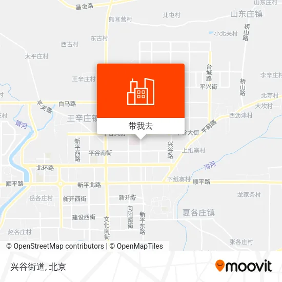 兴谷街道地图