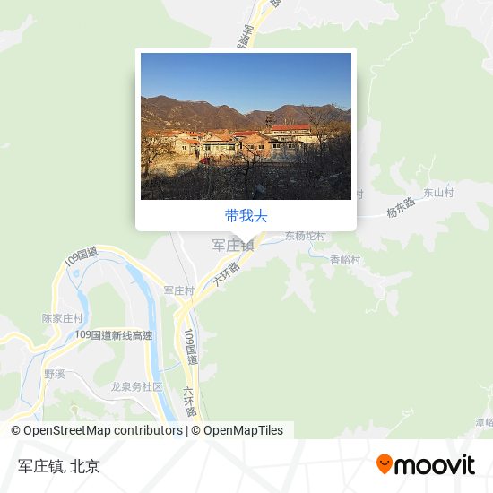 军庄镇地图