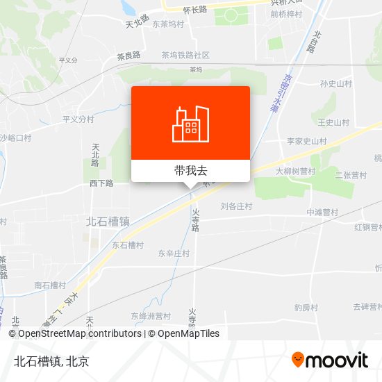 北石槽镇地图