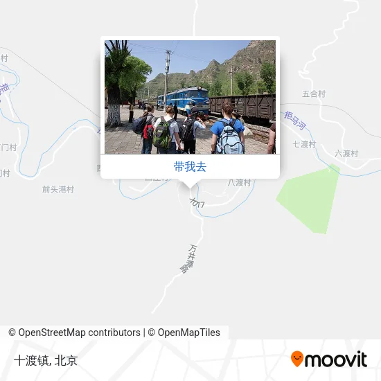 十渡镇地图