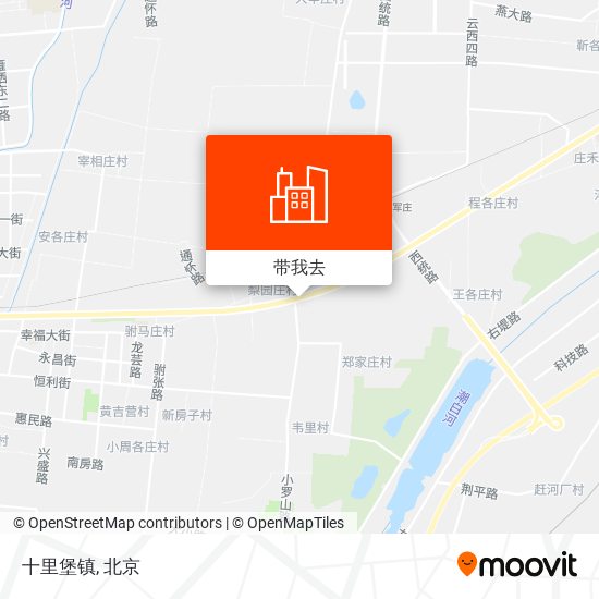 十里堡镇地图