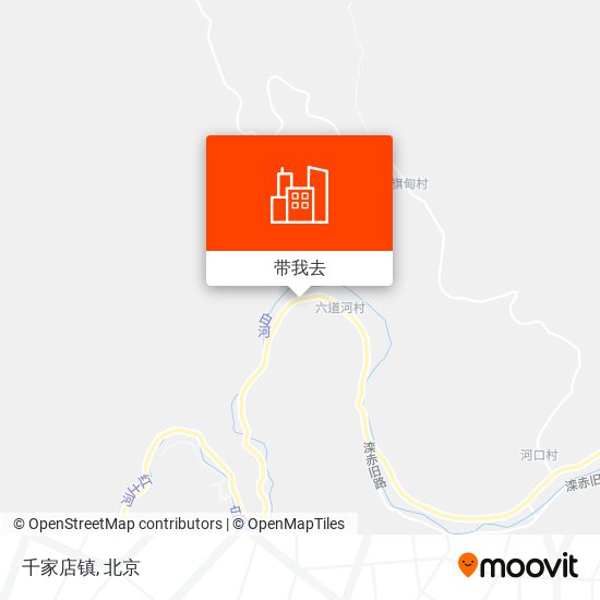千家店镇地图