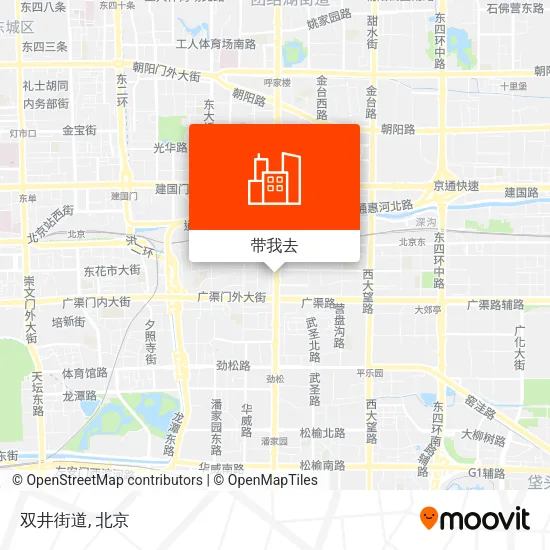 双井街道地图