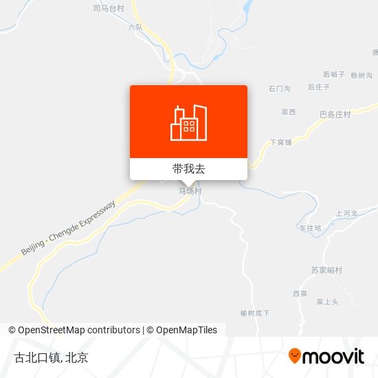 古北口镇地图