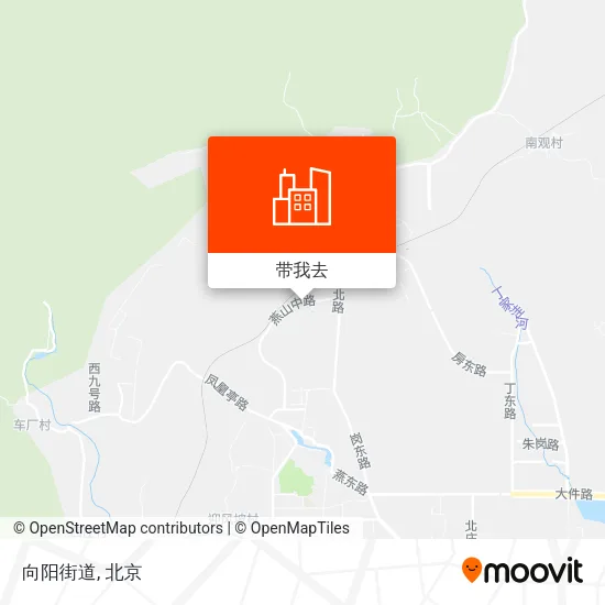 向阳街道地图
