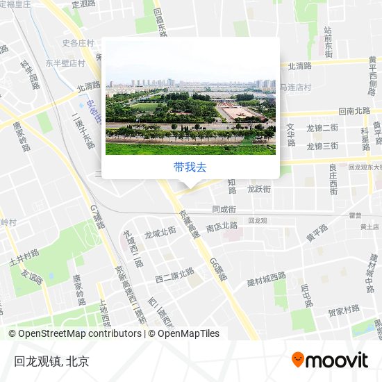 回龙观镇地图