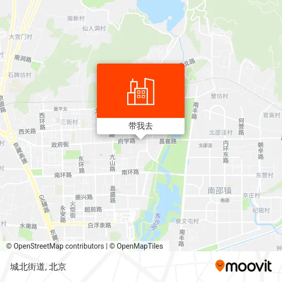 城北街道地图