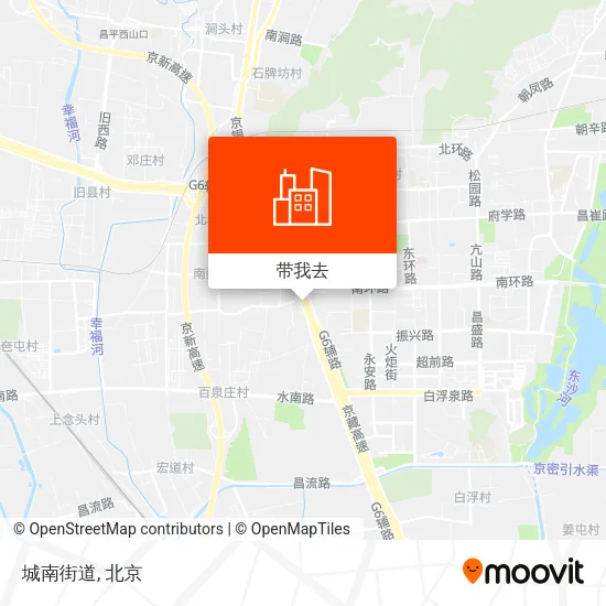 城南街道地图