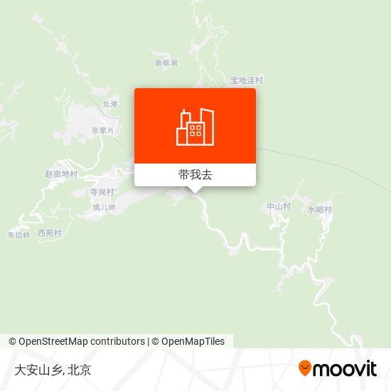 大安山乡地图
