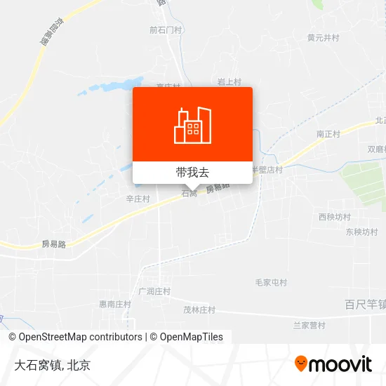 大石窝镇地图