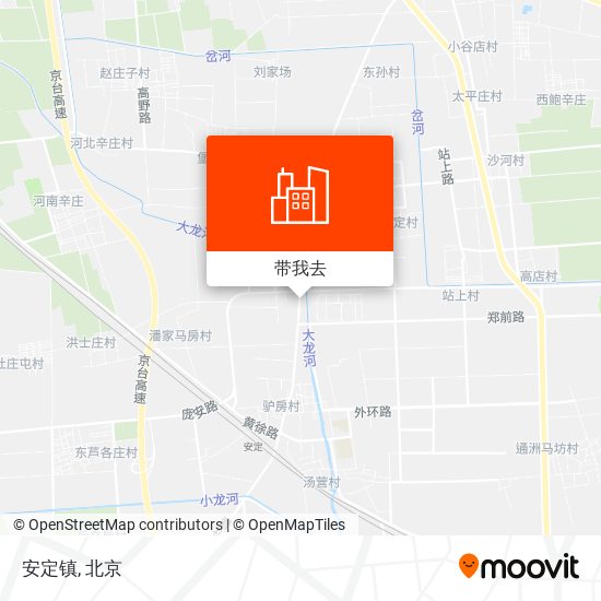 安定镇地图