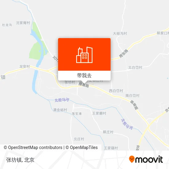 张坊镇地图
