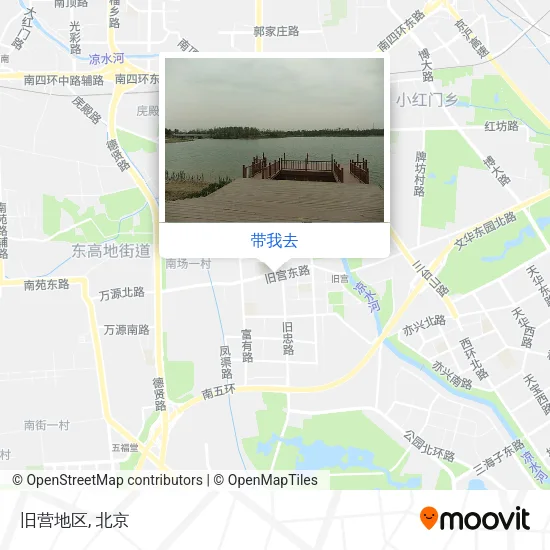 旧营地区地图
