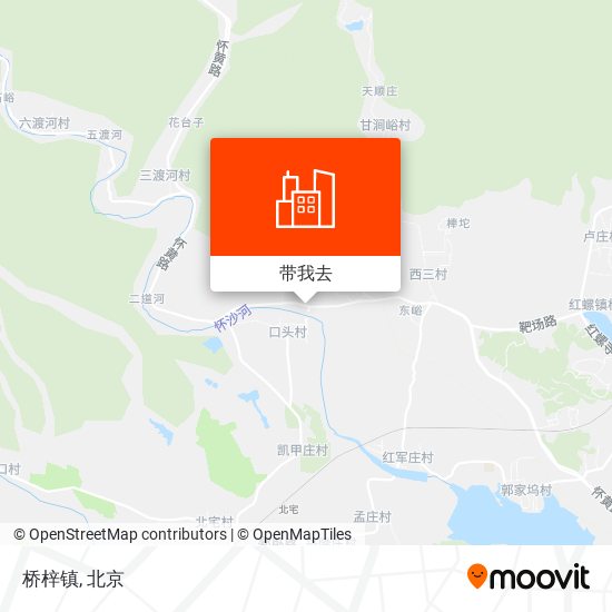 桥梓镇地图