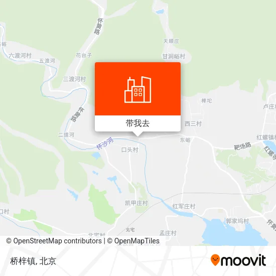 桥梓镇地图
