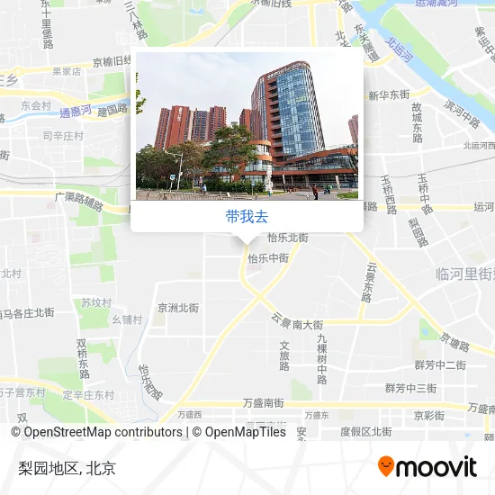 梨园地区地图