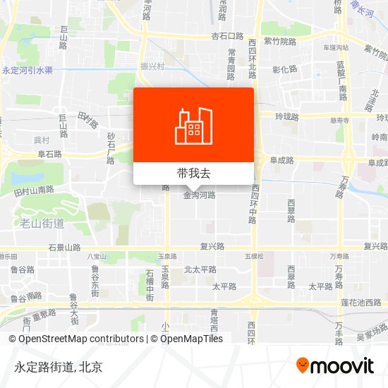 永定路街道地图