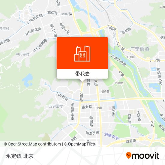 永定镇地图