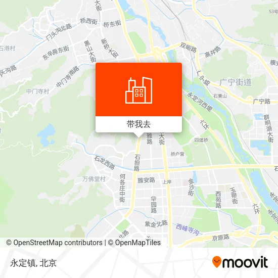 永定镇地图