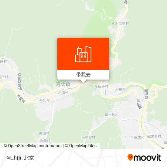 河北镇地图