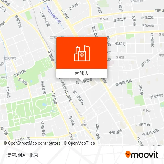 清河地区地图
