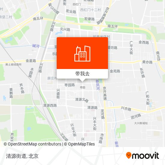 清源街道地图