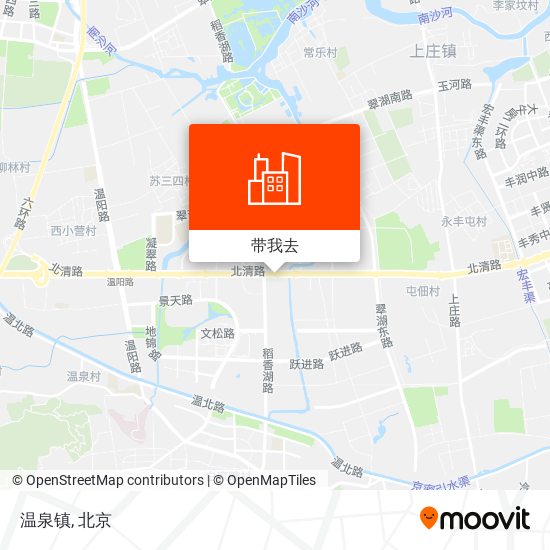 温泉镇地图
