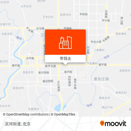 滨河街道地图
