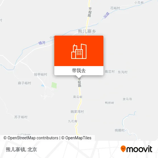 熊儿寨镇地图