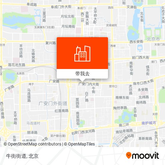 牛街街道地图