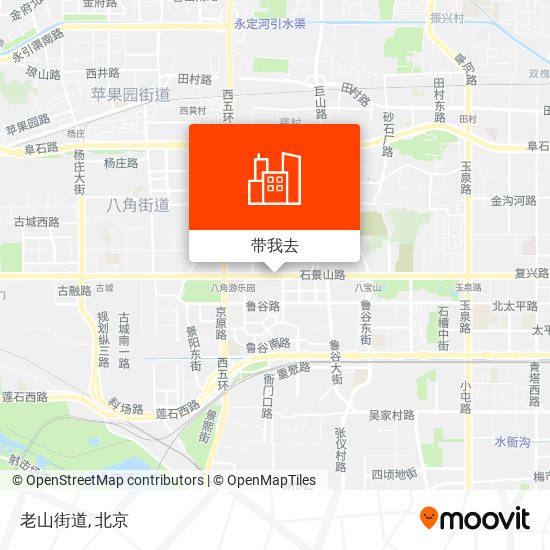老山街道地图