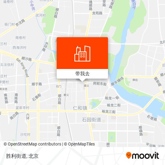 胜利街道地图
