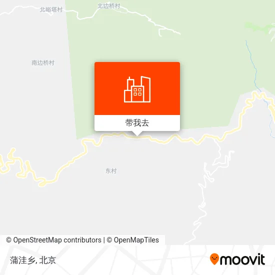 蒲洼乡地图