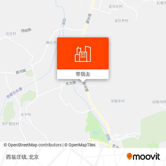 西翁庄镇地图