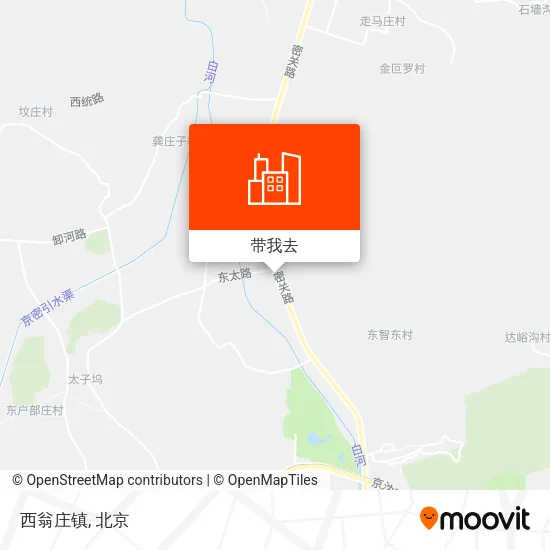 西翁庄镇地图