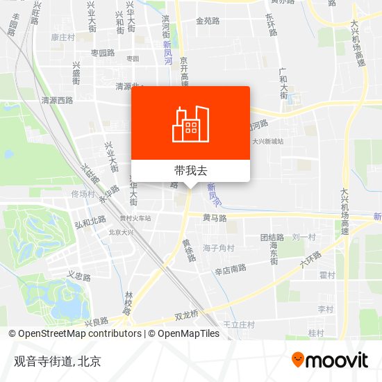 观音寺街道地图
