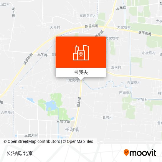 长沟镇地图