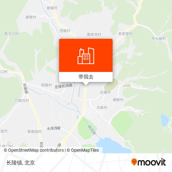 长陵镇地图