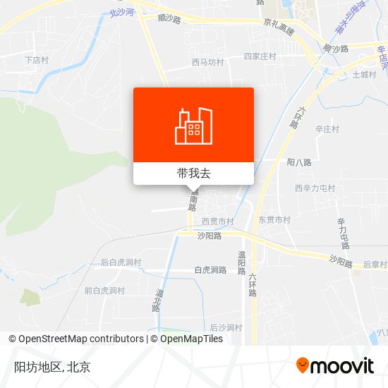 阳坊地区地图
