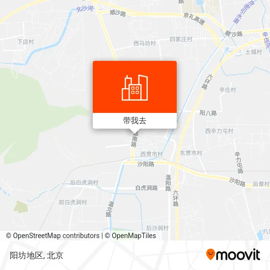 阳坊地区地图