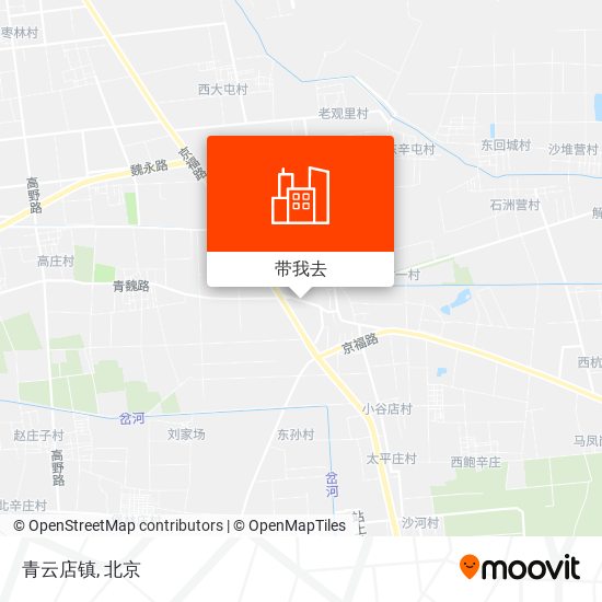 青云店镇地图