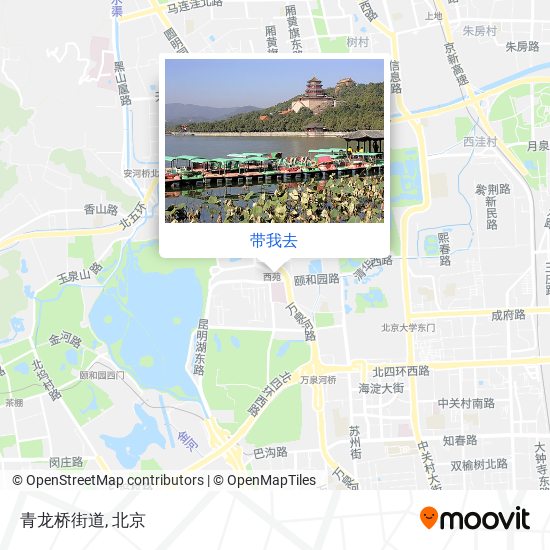 青龙桥街道地图